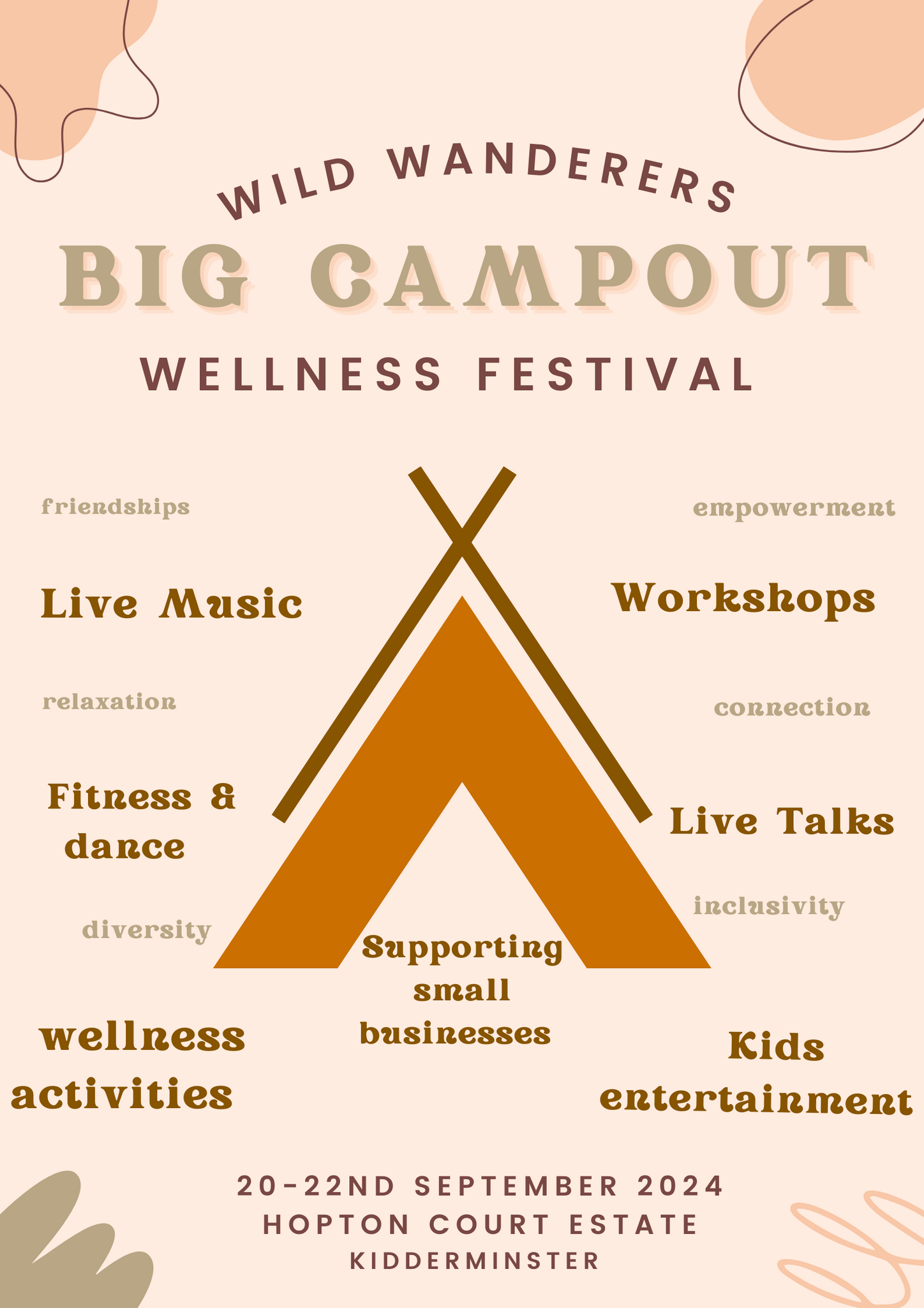 Wild wanderers Kids big camp out  ticket